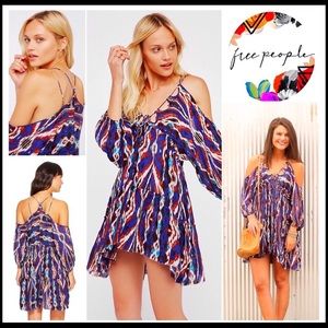 Free People off the shoulders tunic dress